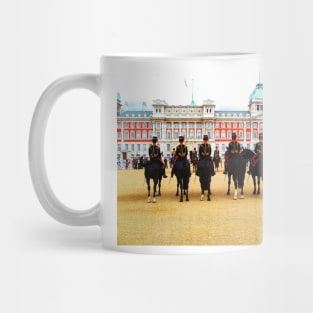 London. Mounted Royal Guards. Great Britain 2009 Mug